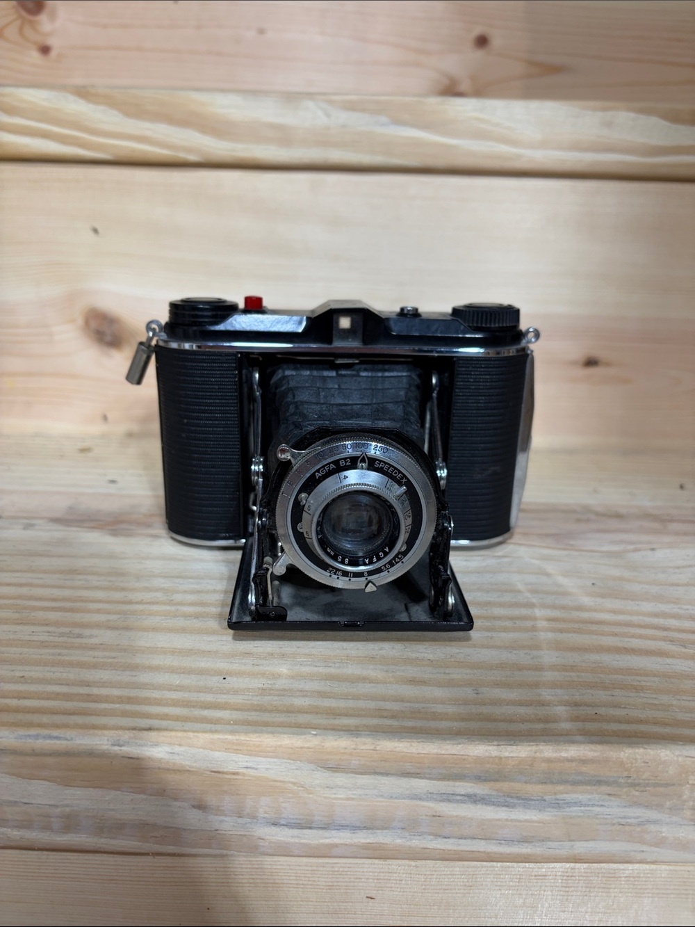 Vintage Folding Camera - Black